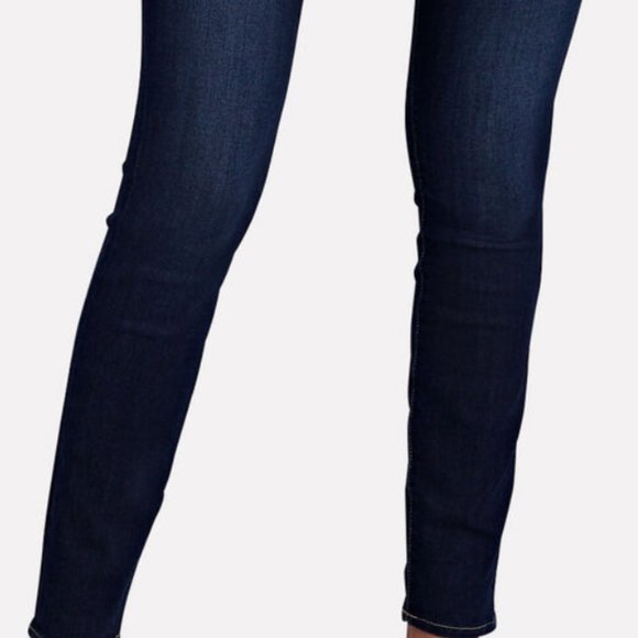 L'AGENCE, Monique Ultra High Rise Skinny Jeans, Color: TBD-Peach, Size 25W, NWOT - Picture 10 of 12